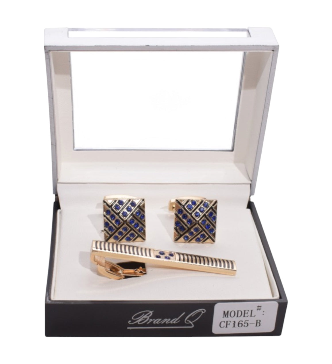 BRAND Q: Cufflinks w/ Tie Bar CF165